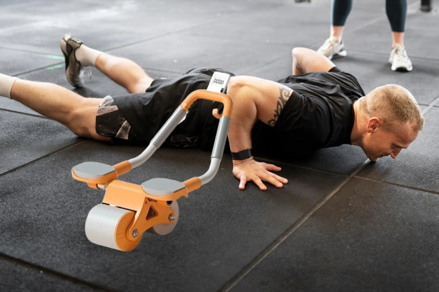 Heavy-Duty Abdominal Roller Wheel